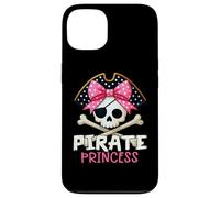 Funny Pirate Princess Coquette Bow Halloween Costume Girls Carcasa para iPhone 13