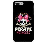 Funny Pirate Princess Coquette Bow Halloween Costume Girls Carcasa para iPhone 7 Plus/8 Plus