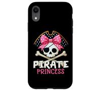 Funny Pirate Princess Coquette Bow Halloween Costume Girls Carcasa para iPhone XR