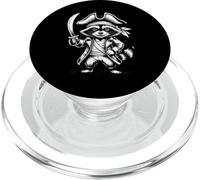 Funny Pirate Raccoon PopSockets PopGrip para MagSafe