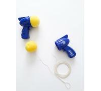 Funny Pistola de Bolas Espaciales con Bola de Espuma Retráctil, Pack de 2 Pistolas con Cordón, Juguete de Puntería para Niños y Niñas, Juego Infantil