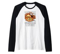 Funny Pizza Making Launch Wood-Fired Oven Pizzaiolo Camiseta Manga Raglan
