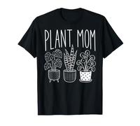 Funny Plant Lady, Not A Regular Mom I'm A Plant Mom Camiseta