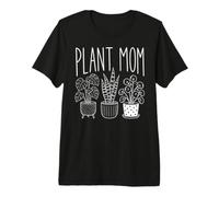 Funny Plant Lady, Not A Regular Mom I'm A Plant Mom Camiseta Premium