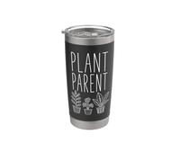 Funny Plant Lady, Not A Regular Mom I'm A Plant Parent Vaso térmico de acero inoxidable de doble pared