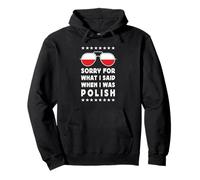 Funny Polish Joke Proud Polish Pride Poland Flag Sudadera con Capucha