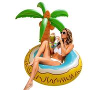 Funny Pool Floats - Inflatable Giant Tropical Tree Chair, Comfortable Floating Lounge Seat, Durable Summer Water Relaxation Accessory, Easy Inflate Pool Raft | Swimming, Lake, River, Beach, Party