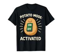 Funny Potato Meme Spud Life Couch Papa Humor Futuro Granjero Camiseta