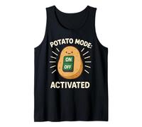 Funny Potato Meme Spud Life Couch Papa Humor Futuro Granjero Camiseta sin Mangas