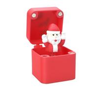 Funny Prank Box - Santa Claus Christmas Decoration | Hilarious Money Box Gag Toy for Kids, Adults, Family, Candy, Jewelry, Birthday, Holiday, and Party Favors