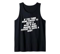 Funny Pro Choice Feminista Feminismo Máscara Política Humor Camiseta sin Mangas