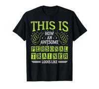 Funny Profession Quote Awesome Personal Trainer Camiseta