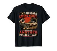 Funny Project Car Guys Mecánico Humor Broma Hombres Auto Racing Camiseta