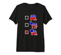 Funny Proud Member Vote Leopards Eating People'S Faces Party Camiseta Premium
