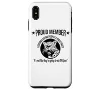 Funny Proud Member Vote Leopards Eating People's Faces Party Carcasa para iPhone XS Max