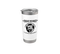 Funny Proud Member Vote Leopards Eating People's Faces Party Vaso térmico de acero inoxidable de doble pared