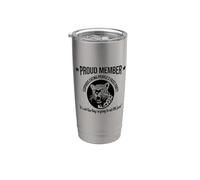 Funny Proud Member Vote Leopards Eating People's Faces Party Vaso térmico de acero inoxidable de doble pared