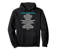 Funny Psych Nurse Oración Psiquiátrica Salud Mental Humor Sudadera con Capucha