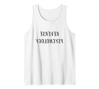 Funny Psychology - Psicología inversa Psicólogo Estudiante Camiseta sin Mangas