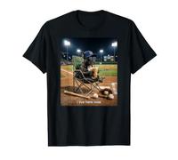 Funny Pug Dog Café Helado I Live Here Now Baseball Mom Camiseta gráfica económica