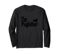 Funny Pug Owner The Pugfather Father Gift Manga Larga
