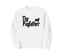 Funny Pug Owner The Pugfather Father Gift Sudadera