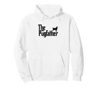 Funny Pug Owner The Pugfather Father Gift Sudadera con Capucha