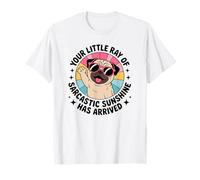 Funny Pug Sarcástico Cachorro Perro Mamá Pequeño Jefe Humor Camiseta