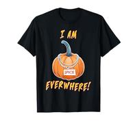 Funny Pumpkin Spice Everything Café Latte Amante de la Temporada Camiseta