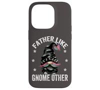 Funny Pun For Men and Punk Rock Dad with Rainbow Beard GNOME Carcasa para iPhone 14 Pro
