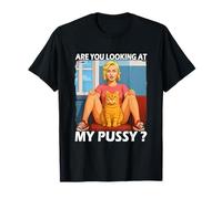 Funny Pussy Meme Adult Girls Pun Are You Looking at My Pussy Camiseta