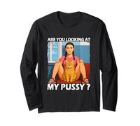 Funny Pussy Meme Adult Girls Pun Are You Looking at My Pussy Manga Larga
