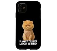 Funny Pussy Meme Pun Adult Joke Hilarious Shaved Pussies Carcasa para iPhone 11