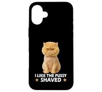 Funny Pussy Meme Pun Adult Joke Hilarious Shaved Pussy Joke Carcasa para iPhone 16 Plus
