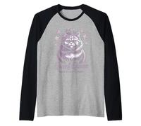 Funny Queef Queen Hear My Kitty Purr Funny Cat Mujeres Hombres Camiseta Manga Raglan