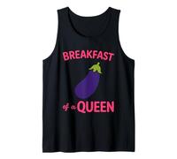 Funny Queen Girl Adult Sport Quote Breakfast of Champions Camiseta sin Mangas