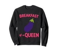Funny Queen Girl Adult Sport Quote Breakfast of Champions Sudadera