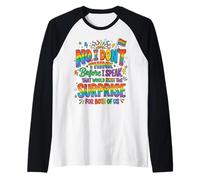 Funny Quote Don't Think Before I Speak That Ruin Surprise Camiseta Manga Raglan
