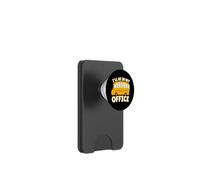Funny Quote I'll Be in My Office School Bus Driver PopSockets PopWallet para MagSafe