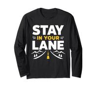 Funny Quote Road Trip Driving Mindset Stay In Your Lane Manga Larga