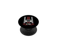 Funny Quote Road Trip Driving Mindset Stay In Your Lane PopSockets PopGrip Adhesivo