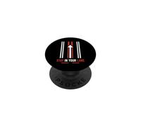 Funny Quote Road Trip Driving Mindset Stay In Your Lane PopSockets PopGrip Adhesivo