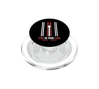 Funny Quote Road Trip Driving Mindset Stay In Your Lane PopSockets PopGrip para MagSafe