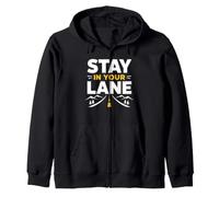 Funny Quote Road Trip Driving Mindset Stay In Your Lane Sudadera con Capucha