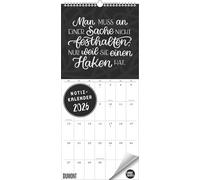 Funny Quotes Notizkalender 2026 - Typo-Planer - Format 22 x 49,5 cm