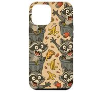 Funny Raccoon Cartoon Trash Panda Chaos Meme Art Carcasa para iPhone 12 Pro MAX