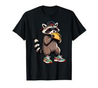 Funny Raccoon, Common Raccoon Eating a Taco Camiseta