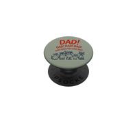 Funny Raccoon Dad Yelling Raccoons Father's Day PopSockets PopGrip Adhesivo