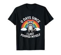 Funny Raccoon Days from I Last Pooped Myself Camiseta