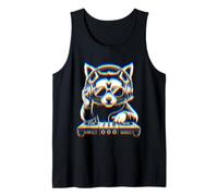 Funny Raccoon DJ with Headphones and Turntable Camiseta sin Mangas
